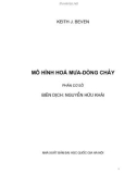 Mô hình hoá mưa - dòng chảy ( Phần cơ sở - Nxb ĐH Quốc Gia Hà Nội ) - Chương mở đầu