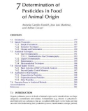 Analysis of Pesticides in Food and Environmental Samples - Chapter 7