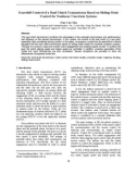 Gearshift control of a dual clutch transmission based on sliding mode control for nonlinear uncertain systems