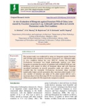 In vitro evaluation of bioagents against fusarium wilt of China aster caused by fusarium oxysporum f. sp. callistephi and its effect on growth parameters under pot condition