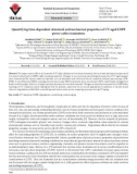 Quantifying time-dependent structural and mechanical properties of UV-aged LDPE power cables insulations