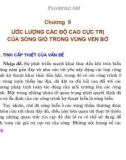 Mô hình hóa toán học sóng gió trong đại dương bất đồng nhất không gian - Chương 8