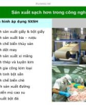 Bài giảng Sản xuất sạch hơn trong công nghiệp – Bài 3: Các điển hình áp dụng sản xuất sạch hơn