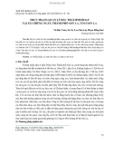 Thực trạng quản lý rác thải sinh hoạt tại xã Chiềng Ngần, thành phố Sơn La, tỉnh Sơn La