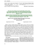 Kết quả thực hiện dự án khuyến nông trung ương 'xây dựng mô hình phòng trừ tổng hợp bệnh chết nhanh, bệnh chết chậm hồ tiêu tại Tây Nguyên và Đông Nam Bộ' năm 2015-2017