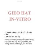 gieo hạt in-vitro