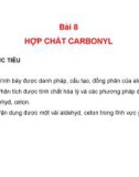 Bài giảng Hoá hữu cơ: Bài 8, 9 - PGS.TS. Nguyễn Thị Thu Trâm