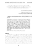 Nghiên cứu sự hình thành trữ lượng nước dưới đất trong trầm tích đệ tứ đồng bằng ven biển huyện Gio Linh tỉnh Quảng Trị bằng phương pháp mô hình toán