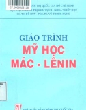 Giáo trình Mỹ học Mác - Lênin (Tái bản lần thứ ba): Phần 1