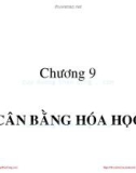 Bài giảng Hóa đại cương: Chương 9 - Huỳnh Kỳ Phương Hạ