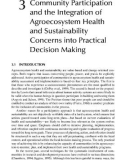 Integrated Assessment of Health and Sustainability of Agroecosystems - Chapter 3