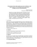 Thành phần loài, khóa định loại chi và mối quan hệ thân thuộc các loài trong họ Cỏ roi ngựa (Verbenaceae) ở Thành phố Huế