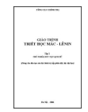 Giáo trình Triết học Mác - Lênin (Tập 2: Chủ nghĩa duy vật lịch sử): Phần 1