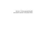 NATURAL ARSENIC IN GROUNDWATER: OCCURRENCE, REMEDIATION AND MANAGEMENT - CHAPTER 11