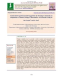 Constraints experienced and suggestions by farming community in adaptation to climate change in Karnataka: An economic analysis