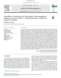 Separability of stereoisomers by electrokinetic chromatography in presence of a neutral selector – Fundamental aspects assessed by computer simulation