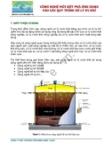 Công nghệ mới đột phá ứng dụng vào các quy trình xử lý kỵ khí