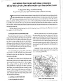 Khả năng ứng dụng mô hình hydrogis để dự báo lũ và cảnh báo ngập lụt tỉnh Đồng Tháp