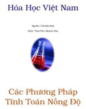 Tài liệu Hóa học Việt Nam: Các phương pháp tính nồng độ