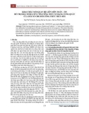 Khai thác mối quan hệ liên môn Toán - Tin hỗ trợ học sinh lớp 11 tìm công thức số hạng tổng quát của dãy số cho bởi công thức truy hồi