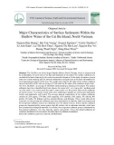 Đặc điểm trầm tích tầng mặt vùng biển nông ven quần đảo Cát Bà, miền Bắc Việt Nam