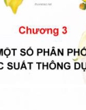 Bài giảng Lý thuyết xác suất và thống kê toán: Chương 3 - Hoàng Thị Diễm Hương