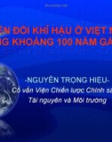 Biến đổi khí hậu ở Nam