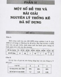 Giáo trình Nguyên lý thống kê: Phần 2 - TS. Trần Thị Kỳ