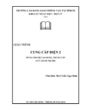 Giáo trình Cung cấp điện 2: Phần 1 - CĐ Giao thông Vận tải