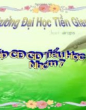 Chương V: Hệ vận động