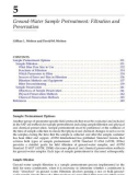 The Essential Handbook of Ground Water Sampling - Chapter 5