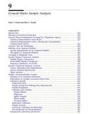 The Essential Handbook of Ground Water Sampling - Chapter 9