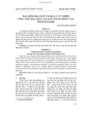 Đặc điểm địa chất và địa lý tự nhiên công viên địa chất cao nguyên đá Đồng Văn, tỉnh Hà Giang