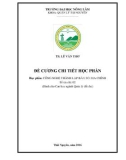 Đề cương chi tiết học phần: Công nghệ thành lập bản đồ địa chính