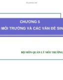 Bài giảng: Ô nhiễm môi trường và các vấn đề sinh thái