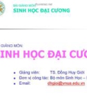 Bài giảng môn Sinh học đại cương: Chương 2 - TS. Đồng Huy Giới