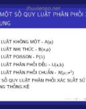 Bài giảng Lý thuyết xác suất và thống kê toán: Chương 3 - Phạm Thị Hồng Thắm