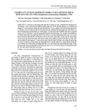 Nghiên cứu sử dụng hormone Lhrha và Hcg để kích thích sinh sản cho cóc nhà Duttaphrynus melanostictus (Schneider, 1799)