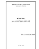 Đề cương môn Lịch sử Đảng - TS. Nguyễn Thị Hảo