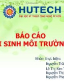 Báo cáo: Vi sinh môi trường