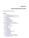 Biological Risk Engineering Handbook: Infection Control and Decontamination - Chapter 9