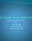 CÔNG NGHỆ TỔNG HỢP ETYLEN