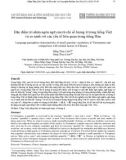 Đặc điểm tri nhận ngôn ngữ của từ chỉ số lượng ít trong tiếng Việt và so sánh với các yếu tố liên quan trong tiếng Hán