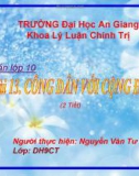 Công dân với cộng đồng