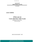 Giáo trình Tổng quan về văn chương Việt Nam: Phần 1 - Lê Trí Viễn