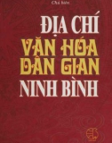 Nghiên cứu địa chí văn hóa dân gian tỉnh Ninh Bình: Phần 1