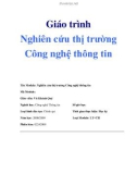 Giáo trình Nghiên cứu thị trường Công nghệ thông tin - Mở đầu