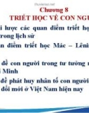 Bài giảng Triết học: Chương 8 - Trường ĐH Thương Mại