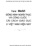 Đông Kinh nghĩa thục trong 100 năm và công cuộc cải cách giáo dục ở Việt Nam hiện nay: Phần 1