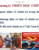 Bài giảng Triết học: Chương 6 - Trường ĐH Thương Mại